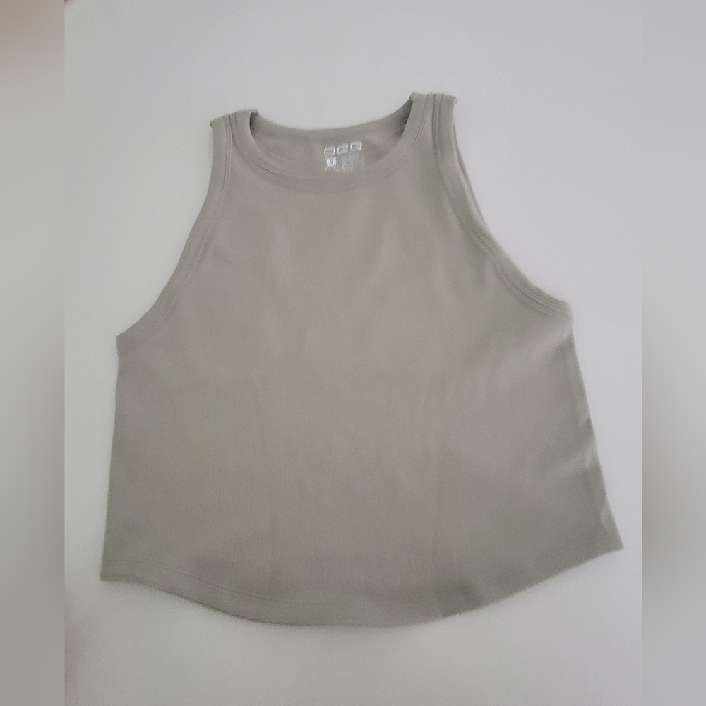 Gray Sleeveless Women's Top